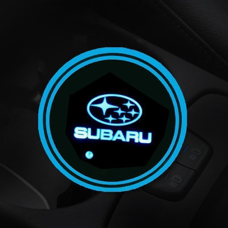 Hot Sale 🎁50% OFF 🎁7 Colors Led Car Logo Cup Lights up Holder
