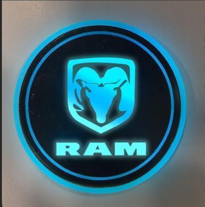 Hot Sale 🎁50% OFF 🎁7 Colors Led Car Logo Cup Lights up Holder