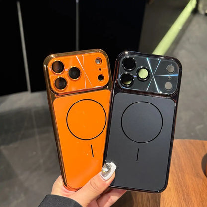 Dual-Tone Laser CD Patten MagSafe iPhone Case