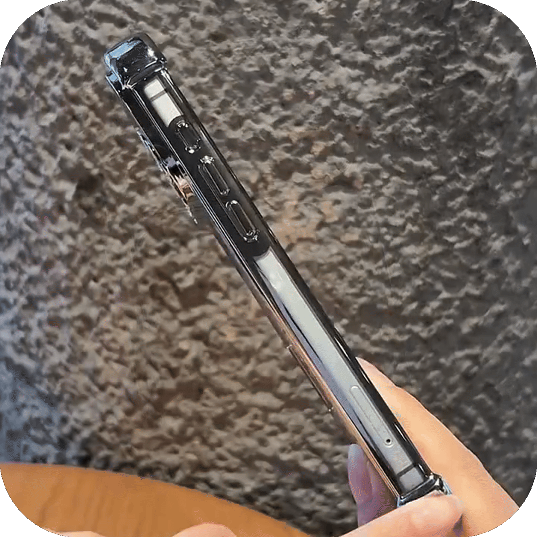 iPhone 17 Corner Airbags Magnetic Shockproof Ice-Clear Case