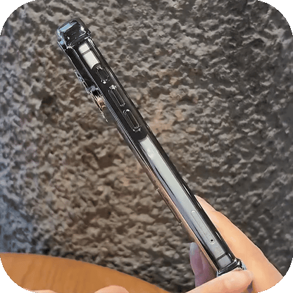 iPhone 17 Corner Airbags Magnetic Shockproof Ice-Clear Case