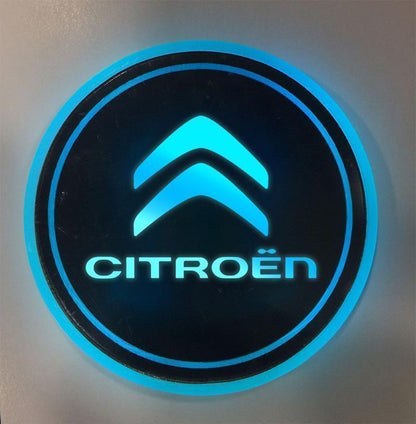 Hot Sale 🎁50% OFF 🎁7 Colors Led Car Logo Cup Lights up Holder