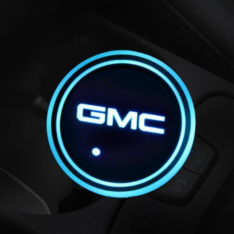 Hot Sale 🎁50% OFF 🎁7 Colors Led Car Logo Cup Lights up Holder