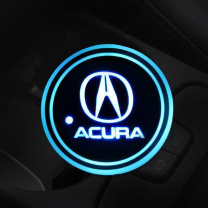 Hot Sale 🎁50% OFF 🎁7 Colors Led Car Logo Cup Lights up Holder