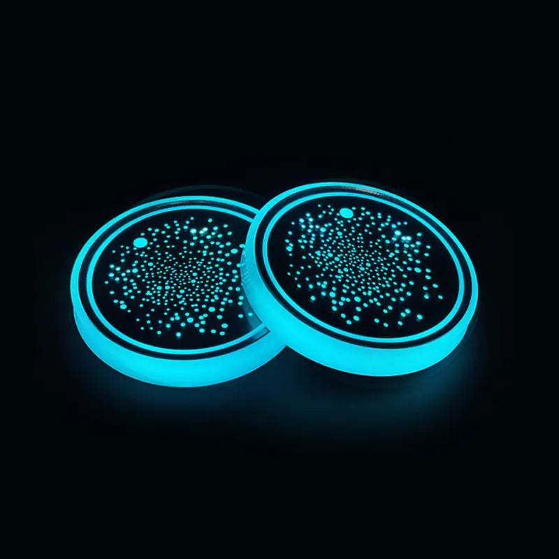 Hot Sale 🎁50% OFF 🎁7 Colors Led Car Logo Cup Lights up Holder