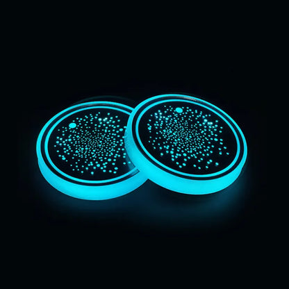 Hot Sale 🎁50% OFF 🎁7 Colors Led Car Logo Cup Lights up Holder