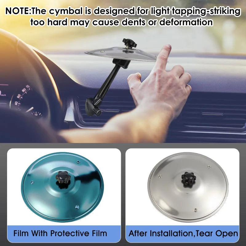 🎶 Car Crash Cymbal Air Vent  - Make Your Driving More Fun🚗