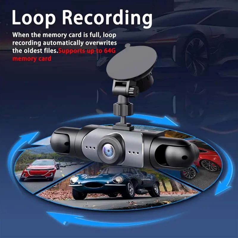 🎁LAST DAY 49% OFF🔥Full View Car Dashcam System