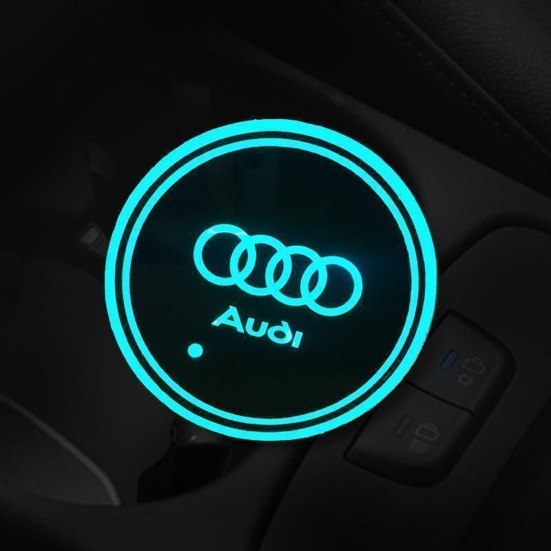 Hot Sale 🎁50% OFF 🎁7 Colors Led Car Logo Cup Lights up Holder