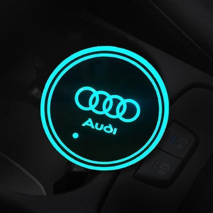 Hot Sale 🎁50% OFF 🎁7 Colors Led Car Logo Cup Lights up Holder