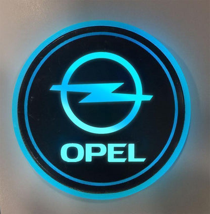 Hot Sale 🎁50% OFF 🎁7 Colors Led Car Logo Cup Lights up Holder