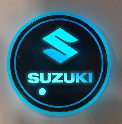 Hot Sale 🎁50% OFF 🎁7 Colors Led Car Logo Cup Lights up Holder