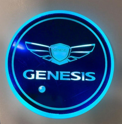 Hot Sale 🎁50% OFF 🎁7 Colors Led Car Logo Cup Lights up Holder