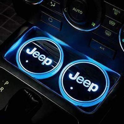 Hot Sale 🎁50% OFF 🎁7 Colors Led Car Logo Cup Lights up Holder
