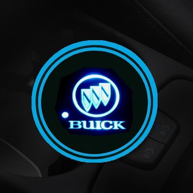 Hot Sale 🎁50% OFF 🎁7 Colors Led Car Logo Cup Lights up Holder