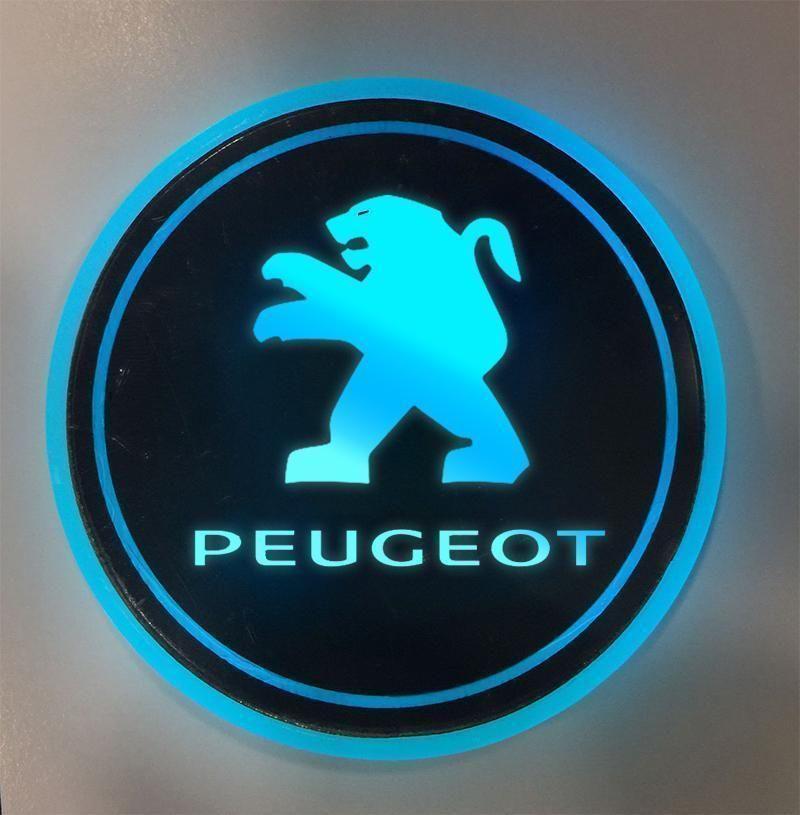Hot Sale 🎁50% OFF 🎁7 Colors Led Car Logo Cup Lights up Holder