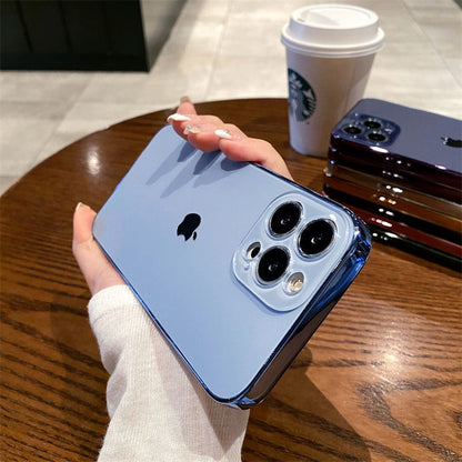 Frosted Glass Phone Case For iPhone