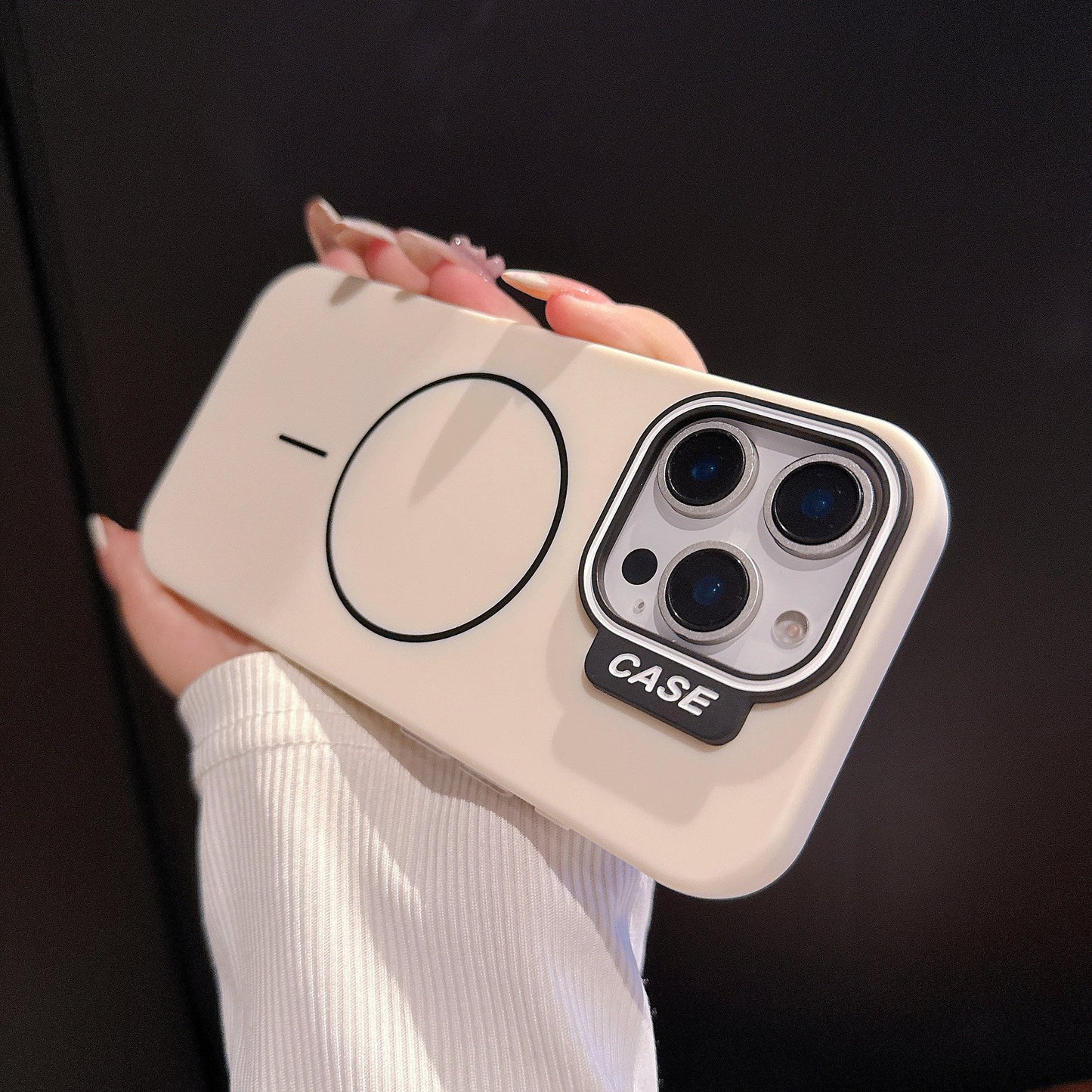 Macron Silicone Magnetic Case for iPhone