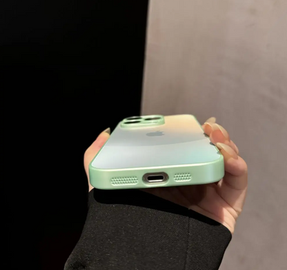 Gradient Frosted Phone Case for iPhone Series