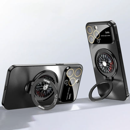 Lens Protection Rotating Gyroscope Phone Case