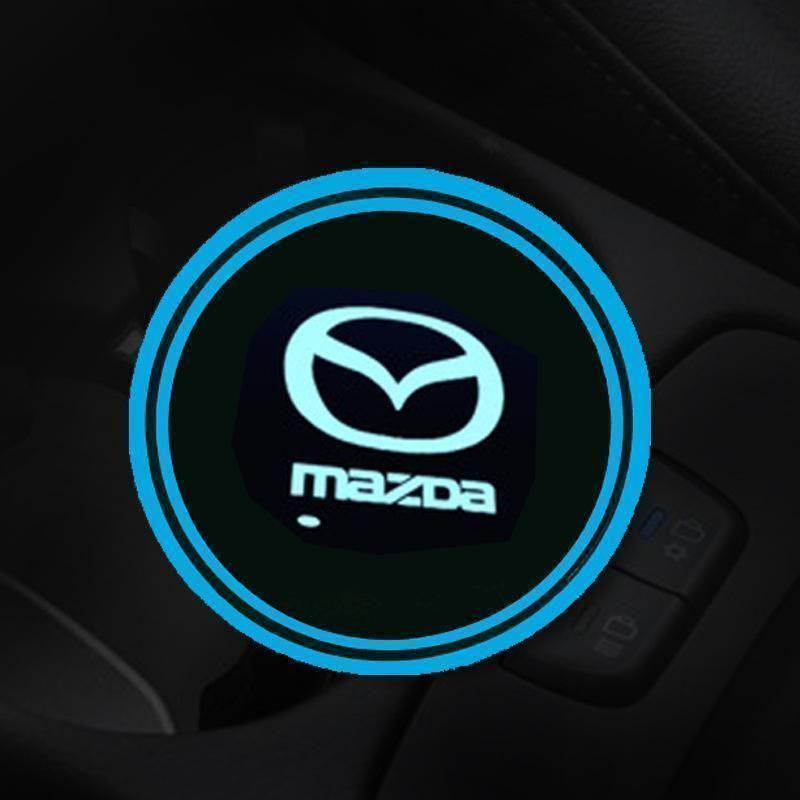 Hot Sale 🎁50% OFF 🎁7 Colors Led Car Logo Cup Lights up Holder