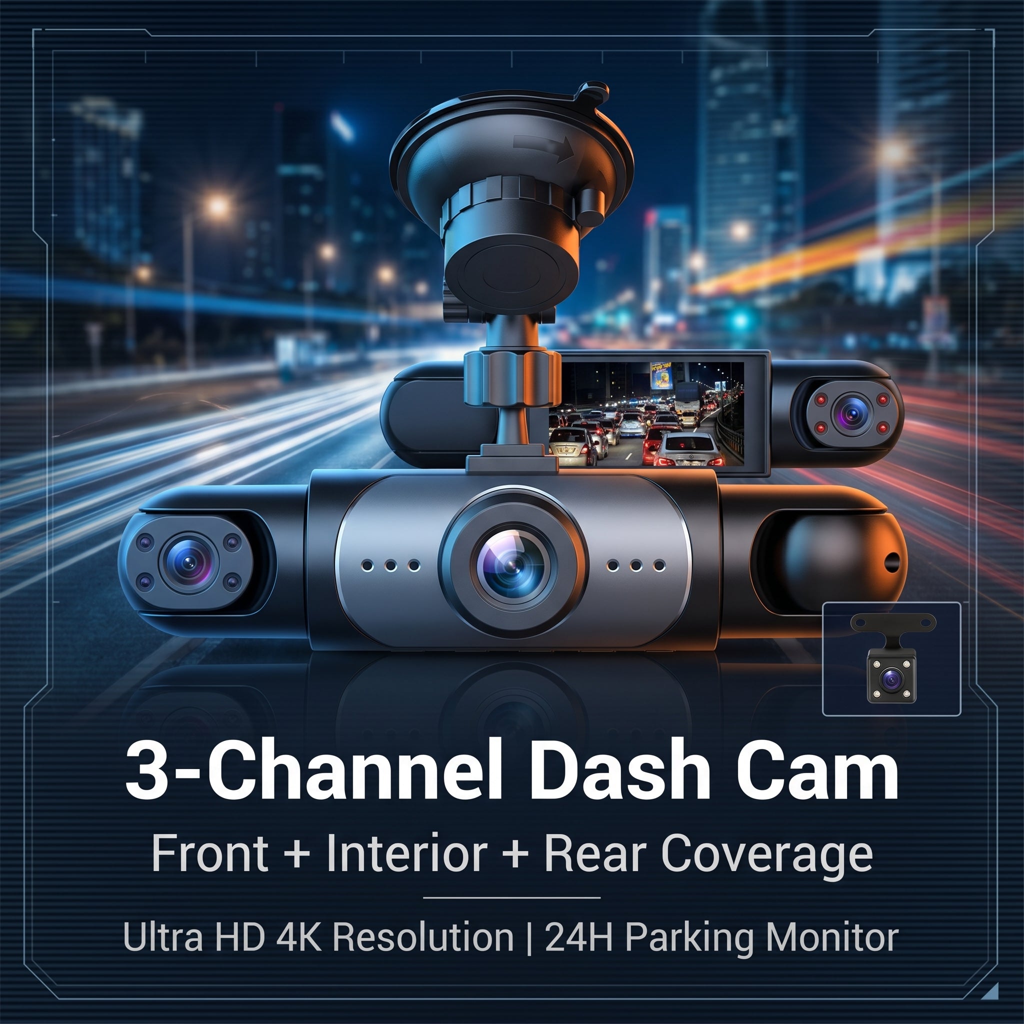 🎁LAST DAY 49% OFF🔥Full View Car Dashcam System