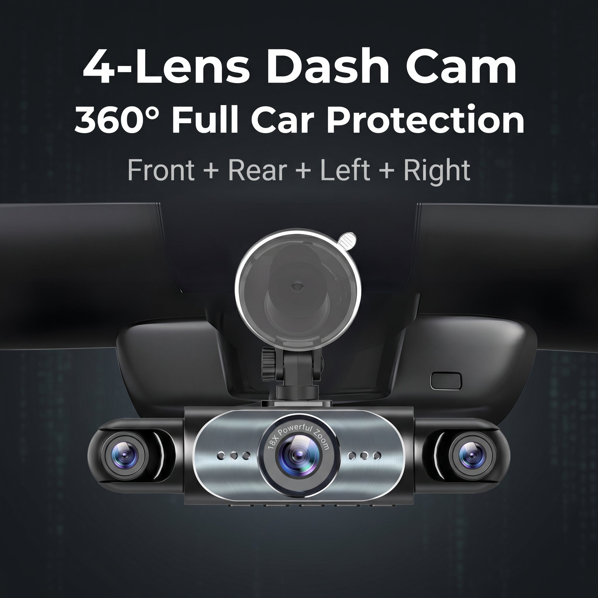 🎁LAST DAY 49% OFF🔥Full View Car Dashcam System