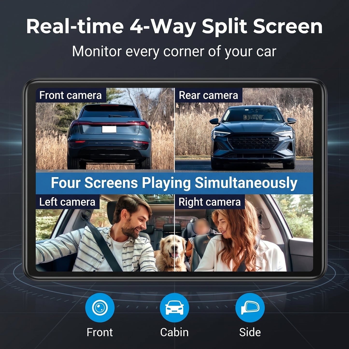 🎁LAST DAY 49% OFF🔥Full View Car Dashcam System