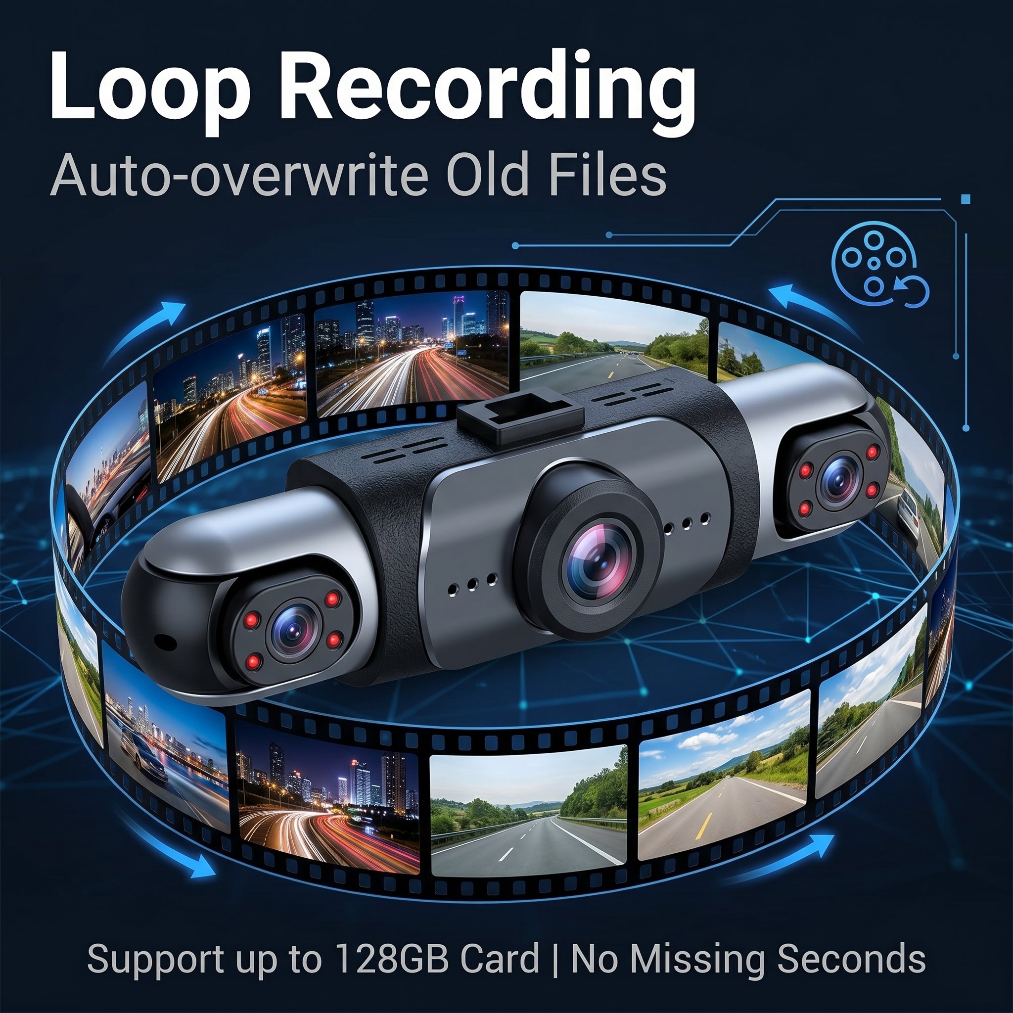 🎁LAST DAY 49% OFF🔥Full View Car Dashcam System