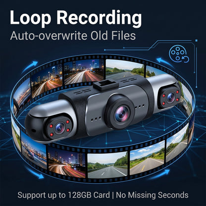 🎁LAST DAY 49% OFF🔥Full View Car Dashcam System