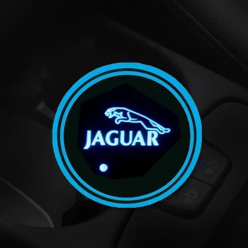 Hot Sale 🎁50% OFF 🎁7 Colors Led Car Logo Cup Lights up Holder