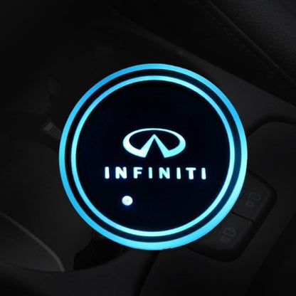 Hot Sale 🎁50% OFF 🎁7 Colors Led Car Logo Cup Lights up Holder