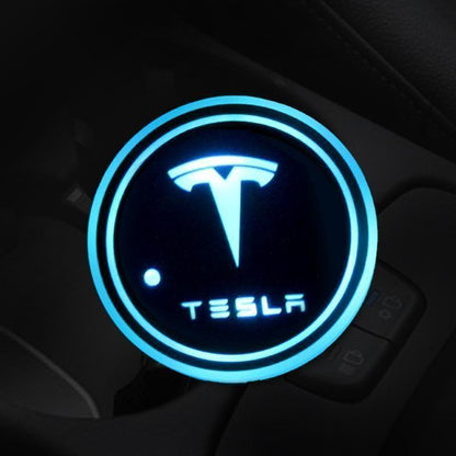 Hot Sale 🎁50% OFF 🎁7 Colors Led Car Logo Cup Lights up Holder