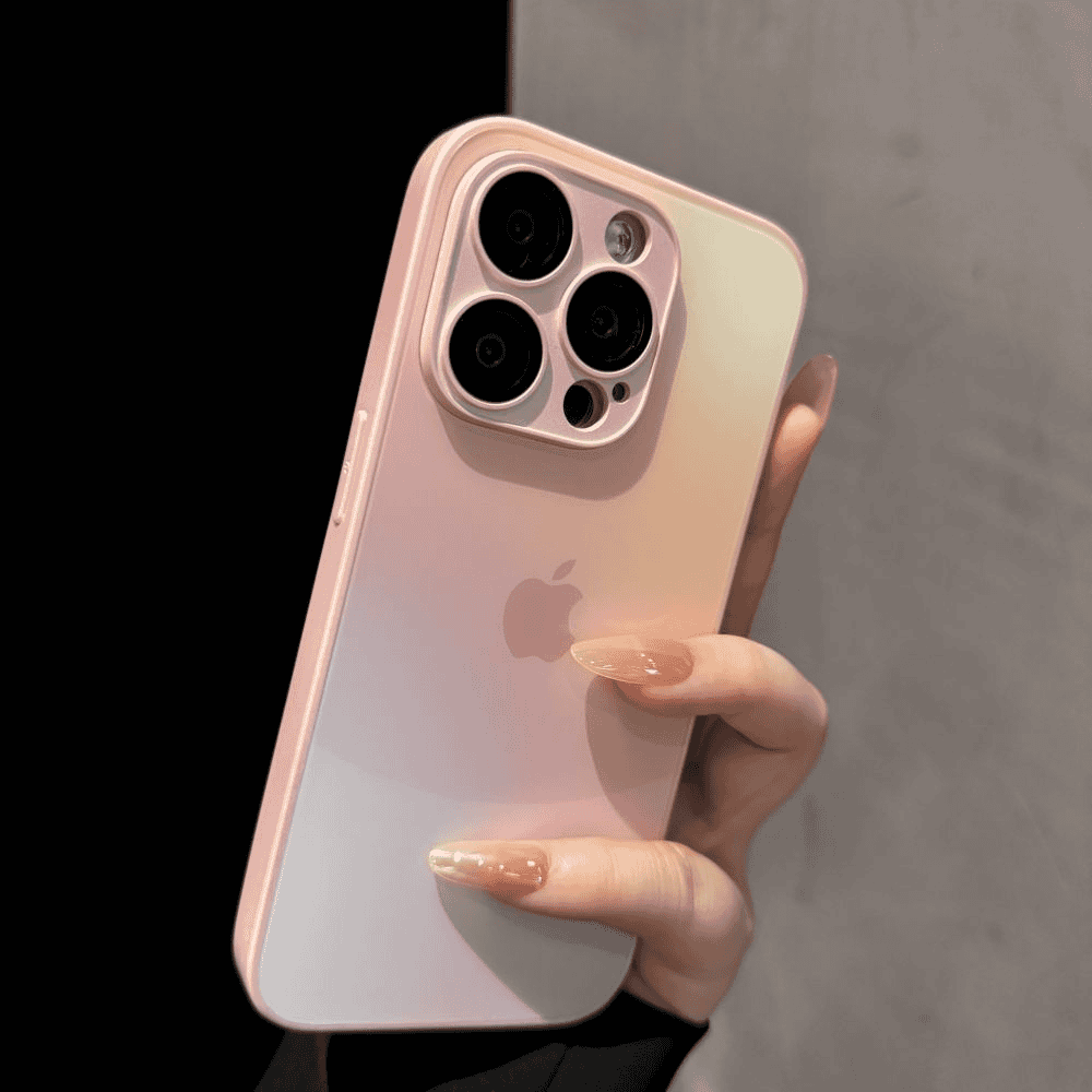Gradient Frosted Phone Case for iPhone Series