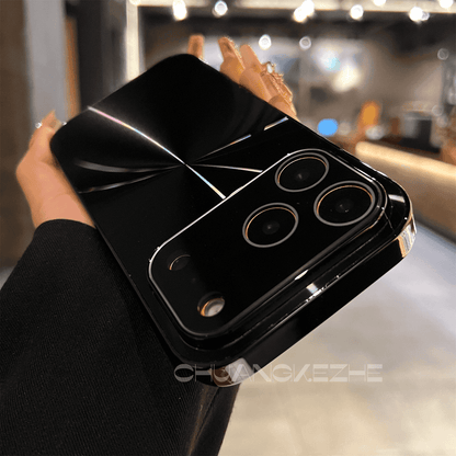 Electroplating Laser Square Mobile Phone Case Suitable for iPhone Series